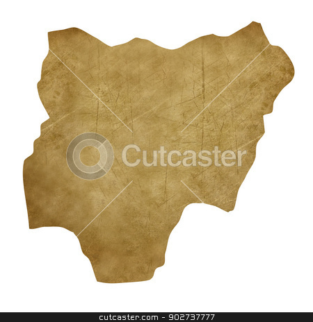 To use this stock image in your creative project, please select the size you need over to the right and click the "Add to Cart" button.
Your downloaded image will come with the Cutcaster watermark removed so don’t worry about the watermark you see on this page. Nigeria grunge treasure map stock photo, Nigeria grunge map in treasure style isolated on white background. by Martin Crowdy
