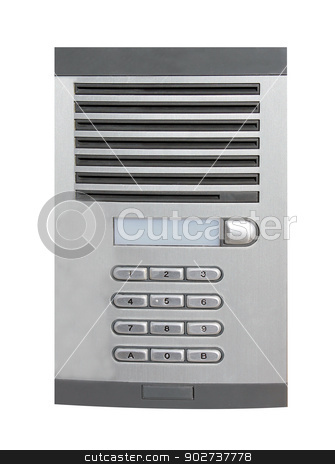 To use this stock image in your creative project, please select the size you need over to the right and click the "Add to Cart" button.
Your downloaded image will come with the Cutcaster watermark removed so don’t worry about the watermark you see on this page. Office intercom stock photo, Office intercom isolated on a white background. by Martin Crowdy