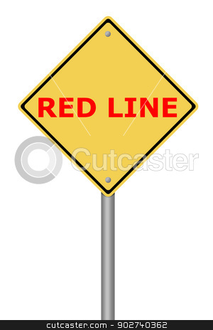To use this stock image in your creative project, please select the size you need over to the right and click the "Add to Cart" button.
Your downloaded image will come with the Cutcaster watermark removed so don’t worry about the watermark you see on this page. Warning Sign Red Line stock photo, Yellow warning sign with the text Red Line. by Henrik Lehnerer