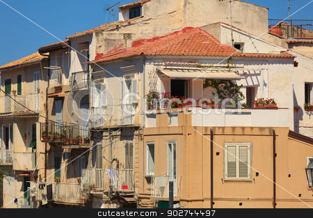 To use this stock image in your creative project, please select the size you need over to the right and click the "Add to Cart" button.
Your downloaded image will come with the Cutcaster watermark removed so don’t worry about the watermark you see on this page. Architecture in Tropea stock photo, Dense architecture in Tropea, Calabria by Natalia Macheda