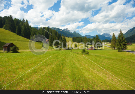 To use this stock image in your creative project, please select the size you need over to the right and click the "Add to Cart" button.
Your downloaded image will come with the Cutcaster watermark removed so don’t worry about the watermark you see on this page. Alpine landscape stock photo, Serene alpine landscape in Trentino region of Italy by Natalia Macheda