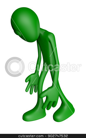 To use this stock image in your creative project, please select the size you need over to the right and click the "Add to Cart" button.
Your downloaded image will come with the Cutcaster watermark removed so don’t worry about the watermark you see on this page. sadness stock photo, sad green guy - 3d illustration by J?