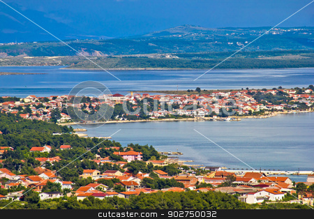 To use this stock image in your creative project, please select the size you need over to the right and click the "Add to Cart" button.
Your downloaded image will come with the Cutcaster watermark removed so don’t worry about the watermark you see on this page. Island of Vir archipelago aerial view stock photo, Island of Vir archipelago aerial view, Dalmatia, Croatia by xbrchx