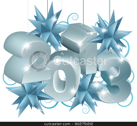 To use this stock image in your creative project, please select the size you need over to the right and click the "Add to Cart" button.
Your downloaded image will come with the Cutcaster watermark removed so don’t worry about the watermark you see on this page. Silver and Blue Christmas 2013 Ornaments stock vector clipart, Silver and blue Christmas decorations or Christmas tree baubles reading 2013 by Christos Georghiou