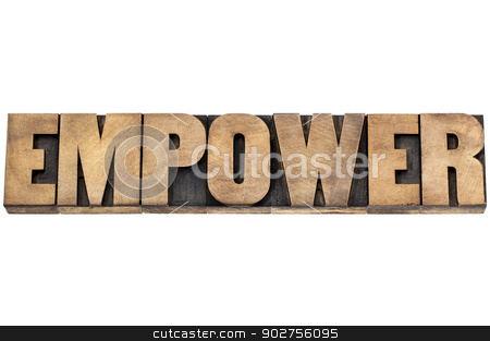 To use this stock image in your creative project, please select the size you need over to the right and click the "Add to Cart" button.
Your downloaded image will come with the Cutcaster watermark removed so don’t worry about the watermark you see on this page. empower word in wood type stock photo, empower word - isolated text in letterpress wood type by Marek Uliasz