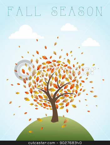 To use this stock image in your creative project, please select the size you need over to the right and click the "Add to Cart" button.
Your downloaded image will come with the Cutcaster watermark removed so don’t worry about the watermark you see on this page. Fall season vintage global composition illustration. EPS10 file. stock vector clipart, Vintage autumn composition. Tree with exploding leaves over world illustration. EPS10 vector file organized in layers for easy editing. by Cienpies Design