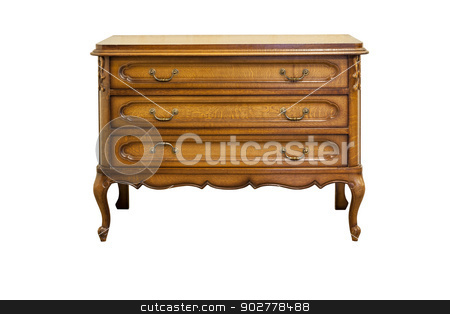 To use this stock image in your creative project, please select the size you need over to the right and click the "Add to Cart" button.
Your downloaded image will come with the Cutcaster watermark removed so don’t worry about the watermark you see on this page. Antique dresser stock photo, XIX century antique dresser made from oak wood isolated on white. by Rimantas Abromas