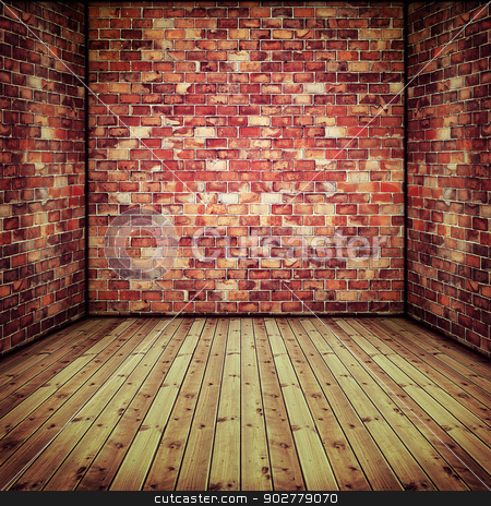 To use this stock image in your creative project, please select the size you need over to the right and click the "Add to Cart" button.
Your downloaded image will come with the Cutcaster watermark removed so don’t worry about the watermark you see on this page. Abstract interior with old brick wall and wooden floor stock photo, Abstract interior with old brick wall and wooden floor by tolokonov