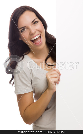 To use this stock image in your creative project, please select the size you need over to the right and click the "Add to Cart" button.
Your downloaded image will come with the Cutcaster watermark removed so don’t worry about the watermark you see on this page. Beautiful Mixed Race Female Holding Blank Sign on White stock photo, Laughing Mixed Race Female Holding Blank Sign Isolated on a White Background.
by Andy Dean