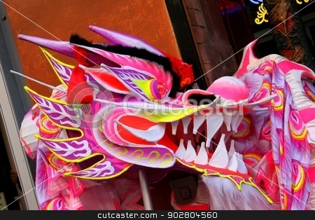 To use this stock image in your creative project, please select the size you need over to the right and click the "Add to Cart" button.
Your downloaded image will come with the Cutcaster watermark removed so don’t worry about the watermark you see on this page. Chinese Dragon stock photo, Colorful Chinese dragan used in a parade. by Henrik Lehnerer