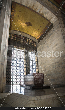 To use this stock image in your creative project, please select the size you need over to the right and click the "Add to Cart" button.
Your downloaded image will come with the Cutcaster watermark removed so don’t worry about the watermark you see on this page. Mausoleum of Mustafa Kemal Atatürk stock photo, Mausoleum of Turkish Leader Mustafa Kemal Atatürk in Ankara by Scott Griessel