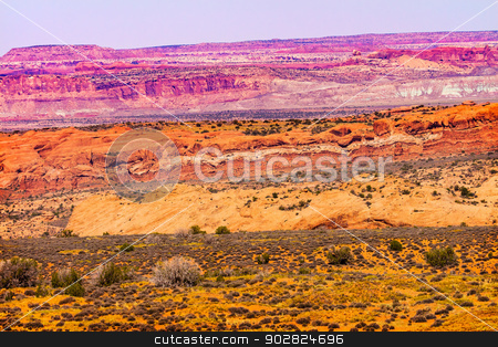 To use this stock image in your creative project, please select the size you need over to the right and click the "Add to Cart" button.
Your downloaded image will come with the Cutcaster watermark removed so don’t worry about the watermark you see on this page. Painted Desert Yellow Grass Lands Orange Sandstone Red Moab Faul stock photo, Painted Desert Colorful Yellow Grass Lands Orange Sandstone Red Moab Fault Windows Section Arches National Park Moab Utah USA Southwest. by William Perry