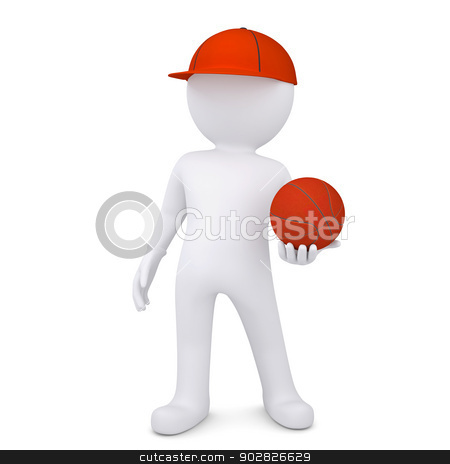 To use this stock image in your creative project, please select the size you need over to the right and click the "Add to Cart" button.
Your downloaded image will come with the Cutcaster watermark removed so don’t worry about the watermark you see on this page. 3d basketball player with the ball stock photo, 3d basketball player with the ball. Isolated render on a white background by cherezoff