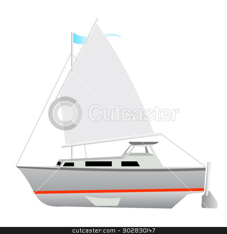 To use this stock image in your creative project, please select the size you need over to the right and click the "Add to Cart" button.
Your downloaded image will come with the Cutcaster watermark removed so don’t worry about the watermark you see on this page. Sailing boat floating. Vector illustration. stock vector clipart, Sailing boat floating. Vector illustration. by aarrows