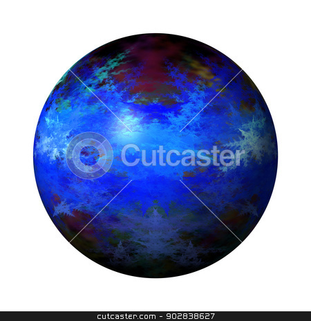 To use this stock image in your creative project, please select the size you need over to the right and click the "Add to Cart" button.
Your downloaded image will come with the Cutcaster watermark removed so don’t worry about the watermark you see on this page. Abstract Blue Globe stock photo, Blue color globe on white background. by Henrik Lehnerer