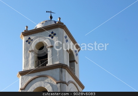 To use this stock image in your creative project, please select the size you need over to the right and click the "Add to Cart" button.
Your downloaded image will come with the Cutcaster watermark removed so don’t worry about the watermark you see on this page. Ojai Post Office Tower stock photo, Ojai Post Office Bell Tower with blue sky in the background. by Henrik Lehnerer