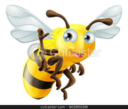 To use this stock image in your creative project, please select the size you need over to the right and click the "Add to Cart" button.
Your downloaded image will come with the Cutcaster watermark removed so don’t worry about the watermark you see on this page. Cartoon Bee Waving stock vector clipart, A cute cartoon bee mascot waving by Christos Georghiou