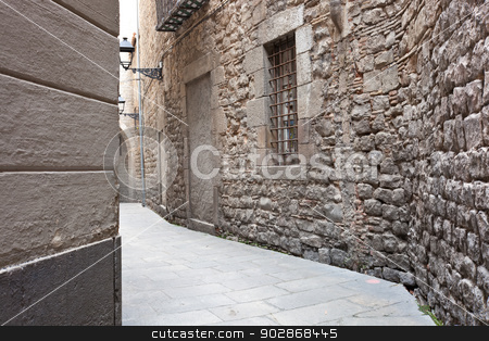 To use this stock image in your creative project, please select the size you need over to the right and click the "Add to Cart" button.
Your downloaded image will come with the Cutcaster watermark removed so don’t worry about the watermark you see on this page. Barrio Gotico stock photo, Ancient streets of Gotic quarter in Barcelona, Spain by Alexey Popov
