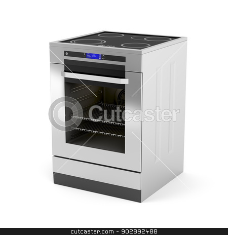 To use this stock image in your creative project, please select the size you need over to the right and click the "Add to Cart" button.
Your downloaded image will come with the Cutcaster watermark removed so don’t worry about the watermark you see on this page. Electric cooker stock photo, Modern electric cooker on white background by Mile Atanasov