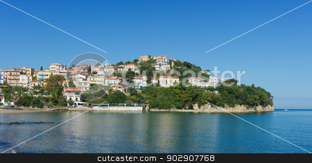 To use this stock image in your creative project, please select the size you need over to the right and click the "Add to Cart" button.
Your downloaded image will come with the Cutcaster watermark removed so don’t worry about the watermark you see on this page. Agropoli stock photo, Agropoli by Pierangelo Roberto