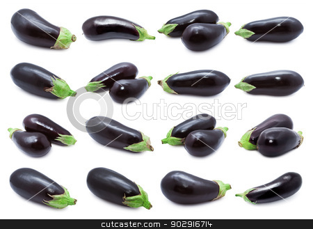 To use this stock image in your creative project, please select the size you need over to the right and click the "Add to Cart" button.
Your downloaded image will come with the Cutcaster watermark removed so don’t worry about the watermark you see on this page. Aubergine stock photo, Collection of aubergine or eggplants isolated on white background by Alexey Popov