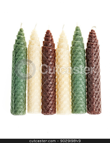 To use this stock image in your creative project, please select the size you need over to the right and click the "Add to Cart" button.
Your downloaded image will come with the Cutcaster watermark removed so don’t worry about the watermark you see on this page. Beeswax candles on white stock photo, Colorful beeswax candles isolated on white background by Elena Elisseeva