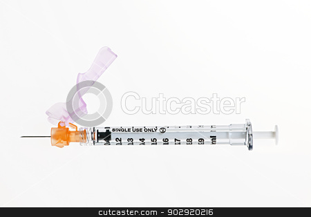 To use this stock image in your creative project, please select the size you need over to the right and click the "Add to Cart" button.
Your downloaded image will come with the Cutcaster watermark removed so don’t worry about the watermark you see on this page. Syringe over white stock photo, Medical single use safety syringe isolated on white background by Elena Elisseeva