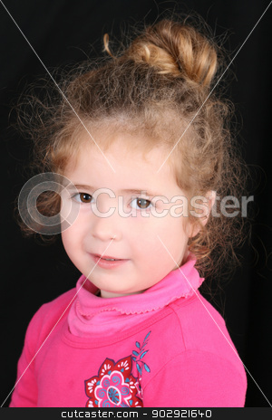 To use this stock image in your creative project, please select the size you need over to the right and click the "Add to Cart" button.
Your downloaded image will come with the Cutcaster watermark removed so don’t worry about the watermark you see on this page. Little Girl stock photo, Little girl with curly hair wearing pink by Vanessa Van Rensburg