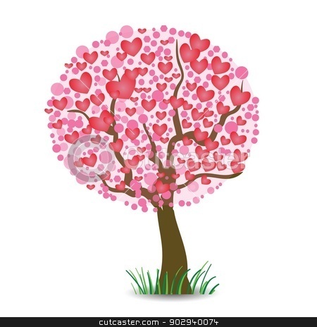 To use this stock image in your creative project, please select the size you need over to the right and click the "Add to Cart" button.
Your downloaded image will come with the Cutcaster watermark removed so don’t worry about the watermark you see on this page. heart tree stock vector clipart, colorful illustration with heart tree for your design by valeo5