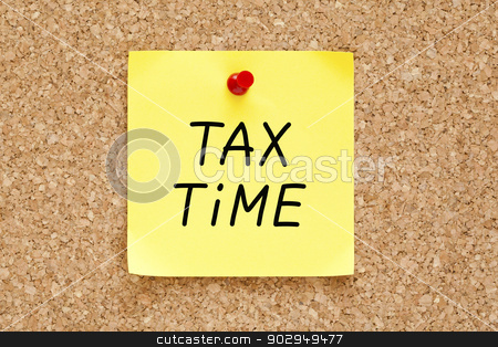To use this stock image in your creative project, please select the size you need over to the right and click the "Add to Cart" button.
Your downloaded image will come with the Cutcaster watermark removed so don’t worry about the watermark you see on this page. Tax Time Sticky Note stock photo, Tax Time written on yellow sticky note pinned with red push pin on cork board. by Ivelin Radkov