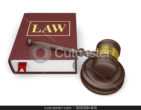 To use this stock image in your creative project, please select the size you need over to the right and click the "Add to Cart" button.
Your downloaded image will come with the Cutcaster watermark removed so don’t worry about the watermark you see on this page. Law book stock photo, Gavel and law book isolated on white background, symbols of law and justice by Harvepino