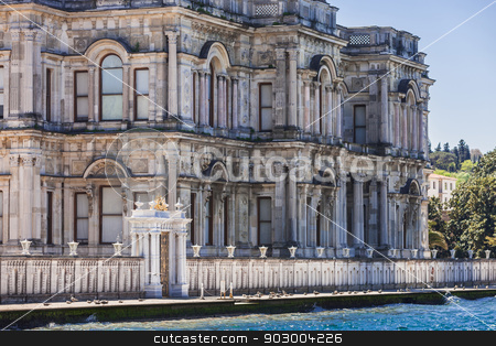 To use this stock image in your creative project, please select the size you need over to the right and click the "Add to Cart" button.
Your downloaded image will come with the Cutcaster watermark removed so don’t worry about the watermark you see on this page. Beylerbeyi Palace stock photo, Beylerbeyi Palace along the Bosphorus Strait in Istanbul by Scott Griessel
