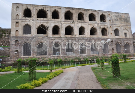 To use this stock image in your creative project, please select the size you need over to the right and click the "Add to Cart" button.
Your downloaded image will come with the Cutcaster watermark removed so don’t worry about the watermark you see on this page. Golconda Fort in Hyderabad stock photo, Golconda Fort in Hyderabad, India by Ritu Jethani
