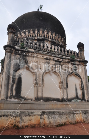 To use this stock image in your creative project, please select the size you need over to the right and click the "Add to Cart" button.
Your downloaded image will come with the Cutcaster watermark removed so don’t worry about the watermark you see on this page. Qutb Shahi Tombs in Hyderabad stock photo, Qutb Shahi Tombs in Hyderabad, India by Ritu Jethani