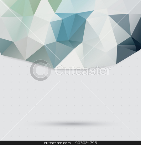 To use this stock image in your creative project, please select the size you need over to the right and click the "Add to Cart" button.
Your downloaded image will come with the Cutcaster watermark removed so don’t worry about the watermark you see on this page. Triangle pattern background stock vector clipart, light color background of three-dimensional object from triangles. under the shadow of the object. place your text top. by LittleCuckoo