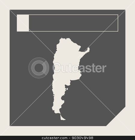 To use this stock image in your creative project, please select the size you need over to the right and click the "Add to Cart" button.
Your downloaded image will come with the Cutcaster watermark removed so don’t worry about the watermark you see on this page. Argentina map button stock photo, Argentina map button in responsive flat web design map button isolated with clipping path. by Martin Crowdy