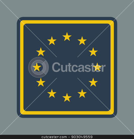 To use this stock image in your creative project, please select the size you need over to the right and click the "Add to Cart" button.
Your downloaded image will come with the Cutcaster watermark removed so don’t worry about the watermark you see on this page. European flag button stock photo, European flag button in flat responsive web design style isolated with clipping path. by Martin Crowdy