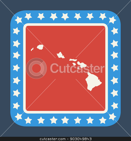 To use this stock image in your creative project, please select the size you need over to the right and click the "Add to Cart" button.
Your downloaded image will come with the Cutcaster watermark removed so don’t worry about the watermark you see on this page. Hawaii state button stock photo, Hawaii state button on American flag in flat web design style, isolated on white background. by Martin Crowdy