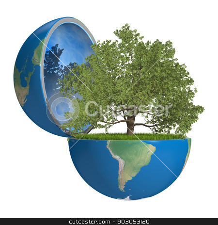 To use this stock image in your creative project, please select the size you need over to the right and click the "Add to Cart" button.
Your downloaded image will come with the Cutcaster watermark removed so don’t worry about the watermark you see on this page. Oak tree inside planet stock photo, Oak tree growing inside opened planet Earth, isolated on white background, concept of ecology. Elements of this image furnished by NASA by Harvepino