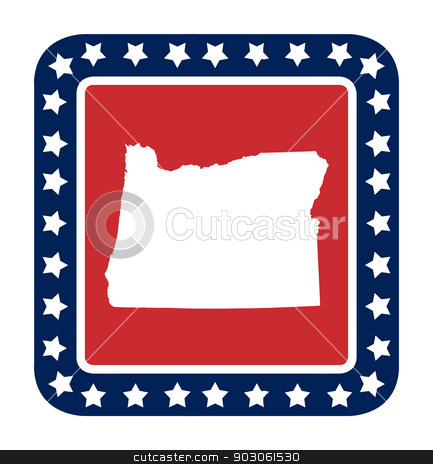 To use this stock image in your creative project, please select the size you need over to the right and click the "Add to Cart" button.
Your downloaded image will come with the Cutcaster watermark removed so don’t worry about the watermark you see on this page. Oregon state button stock photo, Oregon state button on American flag in flat web design style, isolated on white background. by Martin Crowdy