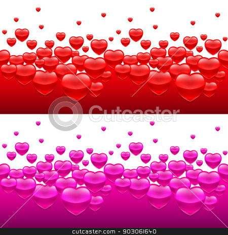 To use this stock image in your creative project, please select the size you need over to the right and click the "Add to Cart" button.
Your downloaded image will come with the Cutcaster watermark removed so don’t worry about the watermark you see on this page. Heart backgrounds stock photo, Backgrounds with many hearts in red and purple color by dvarg