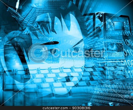 To use this stock image in your creative project, please select the size you need over to the right and click the "Add to Cart" button.
Your downloaded image will come with the Cutcaster watermark removed so don’t worry about the watermark you see on this page. girl stock photo, Collage of binary code, images girl with headphones and a computer keyboard. by sssrrussia