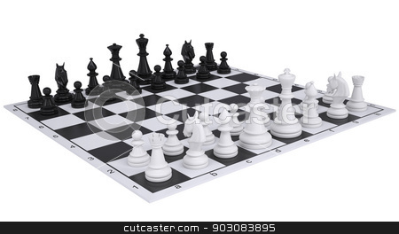 To use this stock image in your creative project, please select the size you need over to the right and click the "Add to Cart" button.
Your downloaded image will come with the Cutcaster watermark removed so don’t worry about the watermark you see on this page. Chess on the chessboard stock photo, Chess on the chessboard. Isolated render on a white background by cherezoff