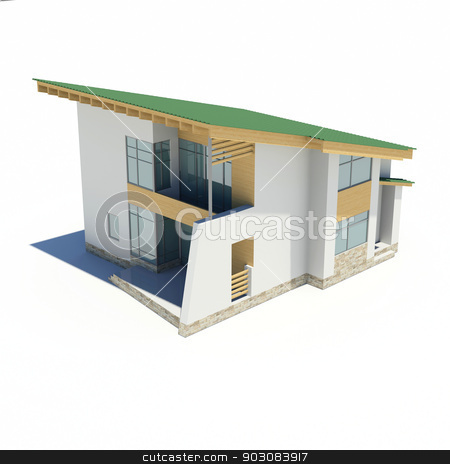 To use this stock image in your creative project, please select the size you need over to the right and click the "Add to Cart" button.
Your downloaded image will come with the Cutcaster watermark removed so don’t worry about the watermark you see on this page. Wooden house with a green roof stock photo, Wooden house with a green roof. Isolated render on a white background by cherezoff