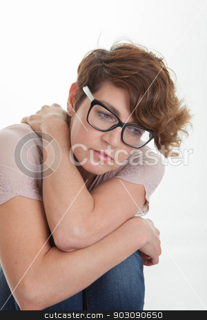 To use this stock image in your creative project, please select the size you need over to the right and click the "Add to Cart" button.
Your downloaded image will come with the Cutcaster watermark removed so don’t worry about the watermark you see on this page. stressed worried lonely depressed woman stock photo, stressed worried lonely depressed woman by mandygodbehear