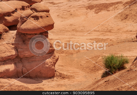 To use this stock image in your creative project, please select the size you need over to the right and click the "Add to Cart" button.
Your downloaded image will come with the Cutcaster watermark removed so don’t worry about the watermark you see on this page. Mushroon Shaped Hoodoos Goblin Valley State Park Rock Canyon Uta stock photo, Mushroom Goblin Shaped Hoodoos Goblin Valley State Park Rock Canyon San Rafael Desert Utah USA Southwest. Thousands of rock hoodoos mushroom shaped like little goblins and munchkins. Sandstone on top erosion resistant rock. Goblins look like modern art statues. by William Perry