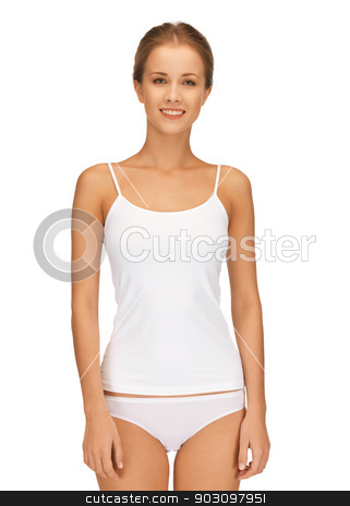 To use this stock image in your creative project, please select the size you need over to the right and click the "Add to Cart" button.
Your downloaded image will come with the Cutcaster watermark removed so don’t worry about the watermark you see on this page. beautiful woman in cotton undrewear stock photo, picture of beautiful woman in cotton undrewear by Syda Productions
