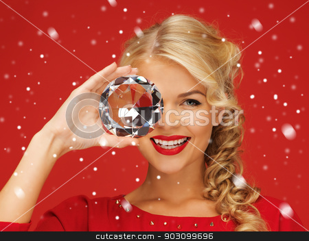 To use this stock image in your creative project, please select the size you need over to the right and click the "Add to Cart" button.
Your downloaded image will come with the Cutcaster watermark removed so don’t worry about the watermark you see on this page. lovely woman with big diamond stock photo, picture of lovely woman with big diamond by Syda Productions