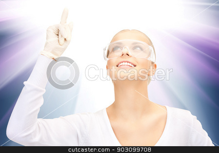 To use this stock image in your creative project, please select the size you need over to the right and click the "Add to Cart" button.
Your downloaded image will come with the Cutcaster watermark removed so don’t worry about the watermark you see on this page. woman in protective glasses and gloves stock photo, picture of woman in protective glasses and gloves by Syda Productions