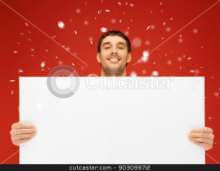 To use this stock image in your creative project, please select the size you need over to the right and click the "Add to Cart" button.
Your downloaded image will come with the Cutcaster watermark removed so don’t worry about the watermark you see on this page. handsome man with big blank board stock photo, bright picture of handsome man with big blank board. by Syda Productions
